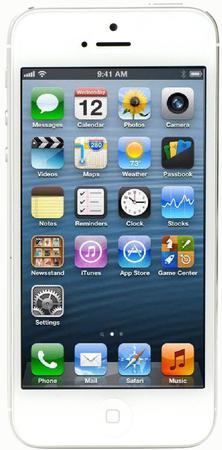 Смартфон Apple iPhone 5 32Gb White & Silver - Каменск-Уральский