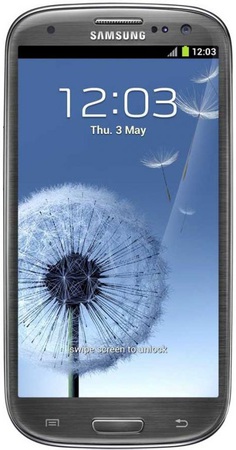 Смартфон Samsung Galaxy S3 GT-I9300 16Gb Titanium grey - Каменск-Уральский